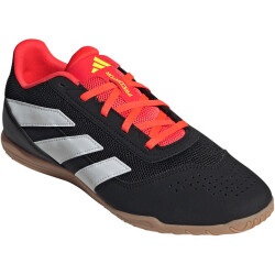 adidas Predator Club IN Hallen-Fußballschuhe Sala Herren A0QM - cblack/ftwwht/solred 41 1/3