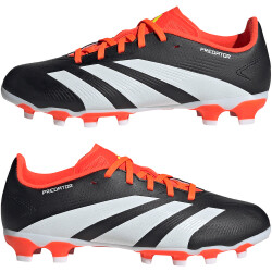 adidas Predator League AG Kunstrasen-Fußballschuhe Kinder A0QM - cblack/ftwwht/solred 32