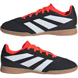 adidas Predator Club IN Hallen-Fu&szlig;ballschuhe Sala Kinder A0QM - cblack/ftwwht/solred 32