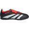 adidas Predator Club TF Multinocken-Fu&szlig;ballschuhe mit Klettverschluss Kinder A0QM - cblack/ftwwht/solred 28