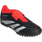 adidas Predator Club TF Multinocken-Fu&szlig;ballschuhe mit Klettverschluss Kinder A0QM - cblack/ftwwht/solred 28