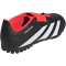 adidas Predator Club TF Multinocken-Fu&szlig;ballschuhe mit Klettverschluss Kinder A0QM - cblack/ftwwht/solred 28