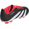 adidas Predator Club J Flexible-Ground Fußballschuhe Kinder A0QM - cblack/ftwwht/solred 33