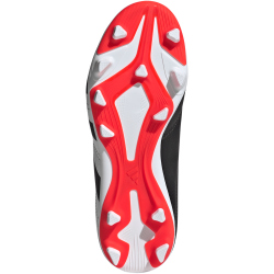 adidas Predator Club J Flexible-Ground Fußballschuhe Kinder A0QM - cblack/ftwwht/solred 38 2/3