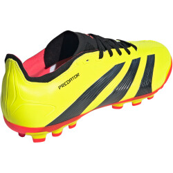 adidas Predator League 2G/3G AG Kunstrasen-Fußballschuhe Herren AEQ4 - tesoye/cblack/solred 46 2/3