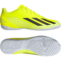 adidas X Crazyfast Club IN Hallen-Fußballschuhe Herren AEQ4 - tesoye/cblack/ftwwht 42 2/3