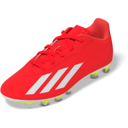 adidas X Crazyfast Club Flexible-Ground Fu&szlig;ballschuhe Kinder 088A - solred/ftwwht/tesoye 32