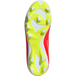 adidas X Crazyfast Club Flexible-Ground Fußballschuhe Kinder 088A - solred/ftwwht/tesoye 35