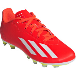 adidas X Crazyfast Club Flexible-Ground Fußballschuhe Kinder 088A - solred/ftwwht/tesoye 38 2/3