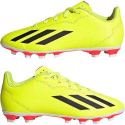 adidas X Crazyfast Club Flexible-Ground Fußballschuhe Kinder AEQ4 - tesoye/cblack/ftwwht 34