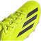 adidas X Crazyfast Club Flexible-Ground Fußballschuhe Kinder AEQ4 - tesoye/cblack/ftwwht 34