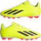 adidas X Crazyfast Club Flexible-Ground Fußballschuhe Kinder AEQ4 - tesoye/cblack/ftwwht 34