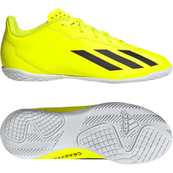 adidas X Crazyfast Club IN Hallen-Fu&szlig;ballschuhe Kinder AEQ4 - tesoye/cblack/ftwwht 28