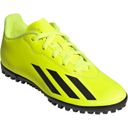 adidas X Crazyfast Club TF Multinocken-Fußballschuhe Kinder AEQ4 - tesoye/cblack/ftwwht 32