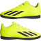 adidas X Crazyfast Club TF Multinocken-Fußballschuhe Kinder AEQ4 - tesoye/cblack/ftwwht 32