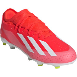 adidas X Crazyfast League Firm-Ground Fußballschuhe Kinder 088A - solred/ftwwht/tesoye 33