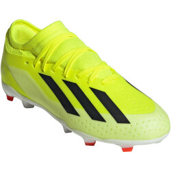 adidas X Crazyfast League Firm-Ground Fußballschuhe Kinder AEQ4 - tesoye/cblack/ftwwht 33