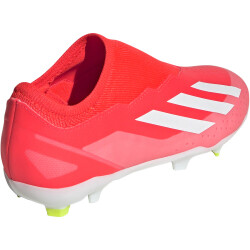 adidas X Crazyfast League Laceless Firm-Ground Fußballschuhe Kinder 088A - solred/ftwwht/tesoye 37 1/3