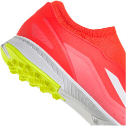 adidas X Crazyfast League Laceless TF Multinocken-Fußballschuhe Kinder 088A - solred/ftwwht/tesoye 38 2/3