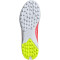 adidas X Crazyfast League Laceless TF Multinocken-Fußballschuhe Kinder 088A - solred/ftwwht/tesoye 38 2/3