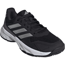 adidas Courtjam Control 3 Tennisschuhe Damen A0QM - cblack/silvmt/grefou 36