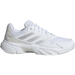 adidas Courtjam Control 3 Tennisschuhe Damen ID2457 - cloud white/silver met./grey one 39 1/3