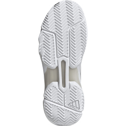 adidas Courtjam Control 3 Tennisschuhe Damen ID2457 - cloud white/silver met./grey one 39 1/3