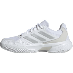 adidas Courtjam Control 3 Tennisschuhe Damen ID2457 - cloud white/silver met./grey one 39 1/3