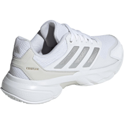 adidas Courtjam Control 3 Tennisschuhe Damen ID2457 - cloud white/silver met./grey one 39 1/3