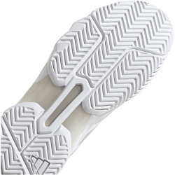 adidas Courtjam Control 3 Tennisschuhe Damen ID2457 - cloud white/silver met./grey one 39 1/3