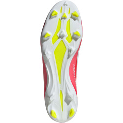 adidas X Crazyfast League Laceless Firm-Ground Fußballschuhe Herren 088A - solred/ftwwht/tesoye 46