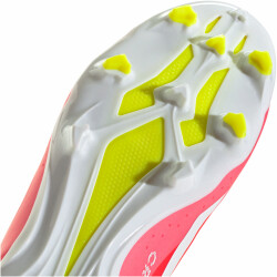 adidas X Crazyfast League Laceless Firm-Ground Fußballschuhe Herren 088A - solred/ftwwht/tesoye 46