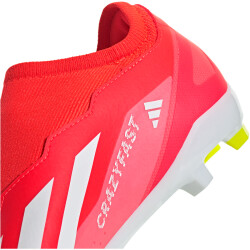 adidas X Crazyfast League Laceless Firm-Ground Fußballschuhe Herren 088A - solred/ftwwht/tesoye 46