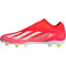 adidas X Crazyfast League Laceless Firm-Ground Fußballschuhe Herren 088A - solred/ftwwht/tesoye 46