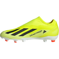 adidas X Crazyfast League Laceless Firm-Ground Fußballschuhe Herren AEQ4 - tesoye/cblack/ftwwht 43 1/3