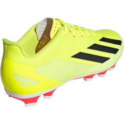 adidas X Crazyfast Club Flexible-Ground Fußballschuhe Herren AEQ4 - tesoye/cblack/ftwwht 44