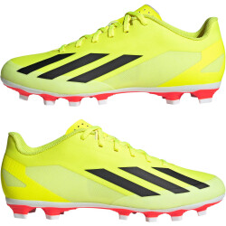 adidas X Crazyfast Club Flexible-Ground Fußballschuhe Herren AEQ4 - tesoye/cblack/ftwwht 44