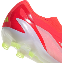 adidas X Crazyfast Elite Laceless Firm-Ground Fu&szlig;ballschuhe Herren 088A - solred/ftwwht/tesoye 42 2/3