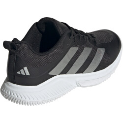 adidas Court Team Bounce 2.0 Handballschuhe Damen A0QM - cblack/silvmt/ftwwht 44