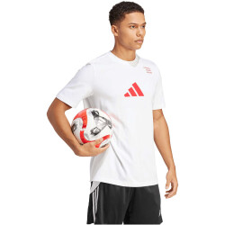 adidas Category Logo Freizeitshirt Herren 001A - white XS