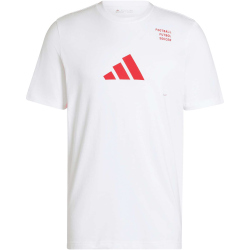 adidas Category Logo Freizeitshirt Herren 001A - white S