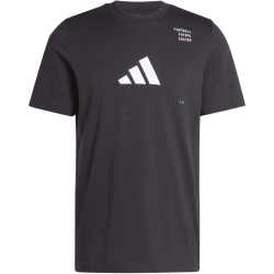 adidas Category Logo Freizeitshirt Herren 095A - black XS