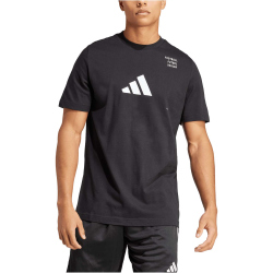 adidas Category Logo Freizeitshirt Herren 095A - black S
