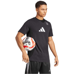 adidas Category Logo Freizeitshirt Herren 095A - black S