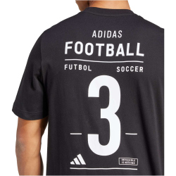 adidas Category Logo Freizeitshirt Herren 095A - black S