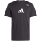 adidas Category Logo Freizeitshirt Herren 095A - black S