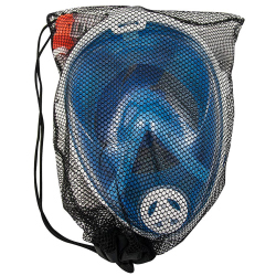 Aquatics Full Face Tauchermaske wei&szlig;/blau L/XL