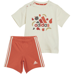 adidas Essentials Allover Printed Set T-Shirt + Shorts...