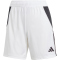 adidas Tiro24 Trainingsshorts Damen 001A - white/black XXS
