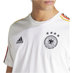 adidas DFB Deutschland DNA 3-Streifen Freizeitshirt Herren 001A - white XL